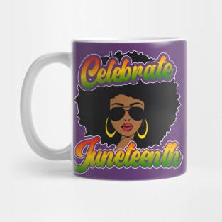 CELEBRATE JUNETEENTH WOMENS Mug